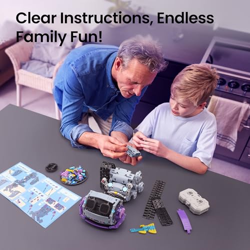 Sillbird Robot Building Kit with Remote Control STEM Gifts for Boys 8-12