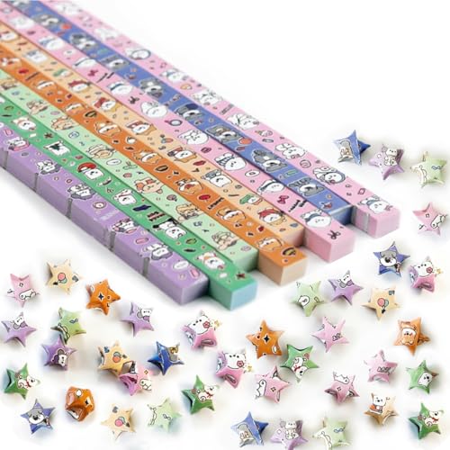 Star Origami Paper, DIY Origami Paper Star Strips (Cute Puppy540 sheets) - color: Cute Puppy