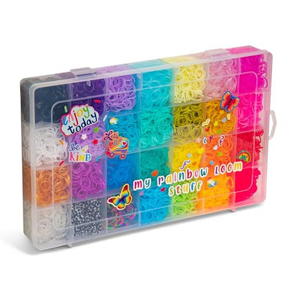 Rainbow Loom Treasure Trove - DIY Rubber Band Bracelet Craft Kit - 11,000pc