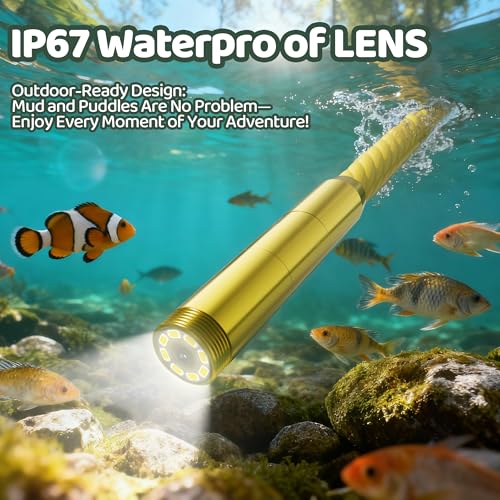 Kids Dinosaur Borescope Snake Camera with Light - color: Green