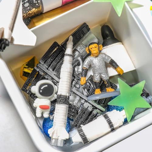 Space Playdough Kit - Rockets, Planets & Astronauts - style: Outer Space Playdough Kit