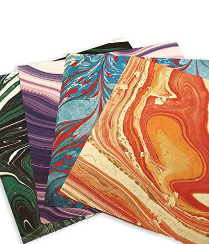Origami Paper 200 sheets Marbled Patterns 6" (15 cm): Tuttle Origami Paper: Double Sided Origami Sheets Printed with 12 Different Patterns (Instructions for 6 Projects Included)