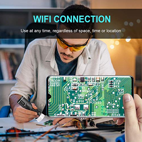 WiFi Digital Microscope for iPhone Android Phone and Mac Windows PC