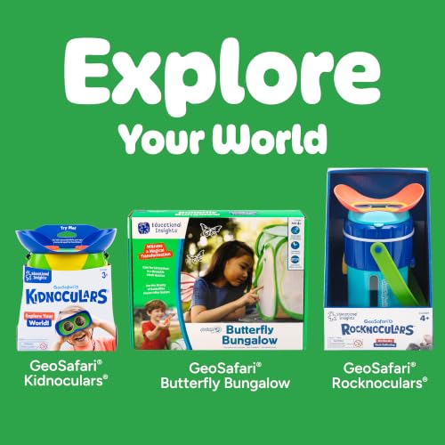 Educational Insights GeoSafari Bugservatory Humane Bug Catcher Kit for Kids