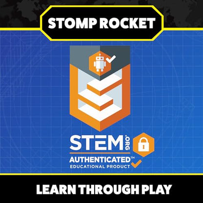 Stomp Racers Mega Pack by Stomp Rocket, 4 Air Powered Race Cars