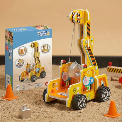 STEM Gravity Crane Science Kit, DIY Pulley & Lever, Energy Conversion - style: Gravity Crane