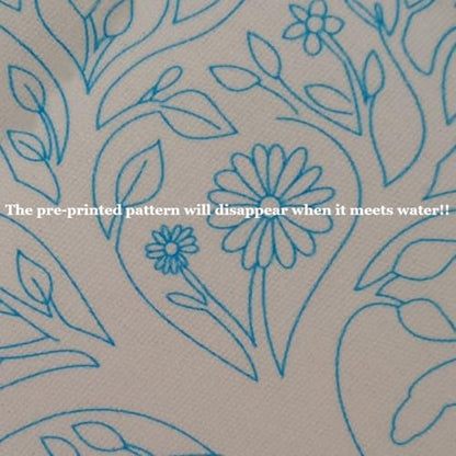 Esffaci Embroidery Kit for Adult Beginner Flower Tree Hand Embroidery Set - color: Tree