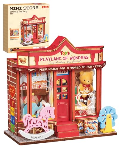 Rolife Toy Shop DIY Miniature House Kit - color: Whimsy Toy Shop