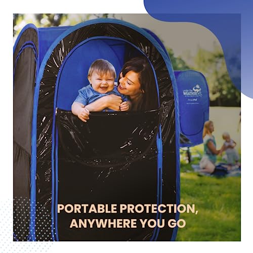 WeatherPod® MyPod™ 1-Person Tinted Window Pop-Up Sports Shelter - style: White