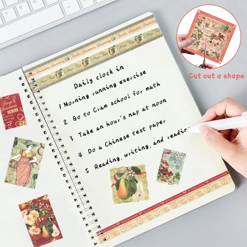 6x6" Cardstock Single Sided Scrapbooking,Craft Decorative Scrap Book Paper - color: 24sheets-carols