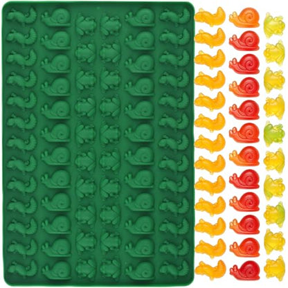 78 Cavity Mini Animal Silicone Candy Molds