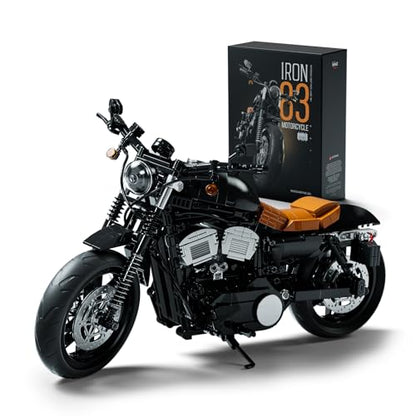 Nifeliz Iron 83 Motorcycle Building Set, NF10342