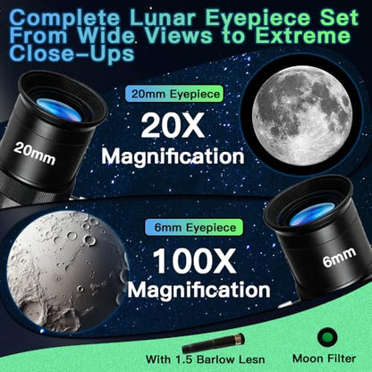 Explorer Kit – Telescope + Binoculars Set (Sky Blue+ Fresh Blue)