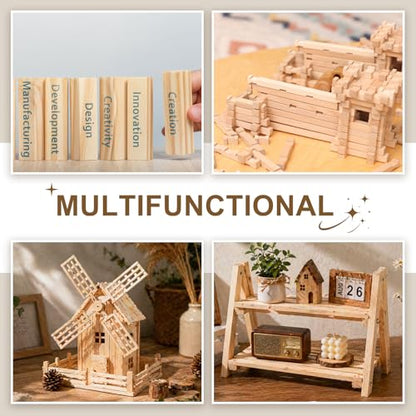 MECCANIXITY 6Pcs Basswood Sticks 1/2"x1/2"x16" Square Wooden Dowel Rods - size: 1/2" x 1/2" x 16"