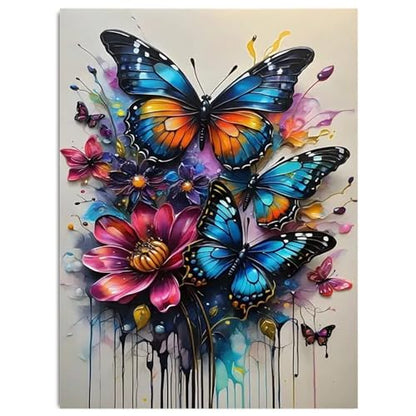 HITO Butterfly Diamond Painting Kits for Adults Butterfly Diamond Art Kits - color: G9462