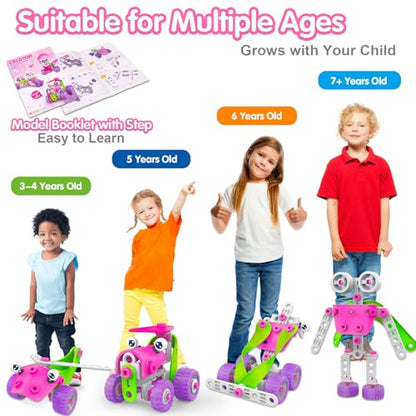Tsomtto Educational STEM Toys for 4 5 6 7 8+ Year Old Girl Birthday Gifts