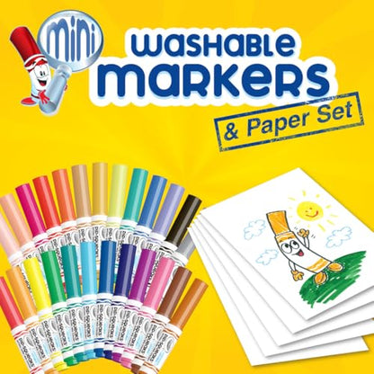 Crayola Pip-Squeaks Washable Markers 65ct, Coloring Art Supplies for Kids - style: Pip Squeak Markers