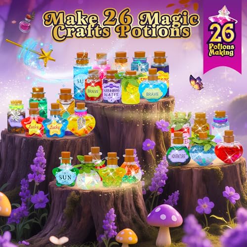 Fairy Magic Potions Kit for Kids with Magical House, Potions Craft Age 6-10