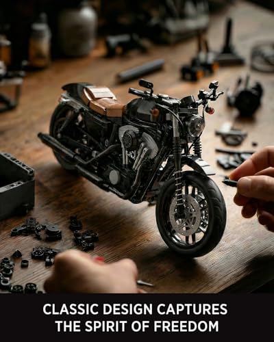 Nifeliz Iron 83 Motorcycle Building Set, NF10342