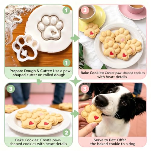 10Pcs Dog Lovers Polymer Clay Cutters - color: Dog