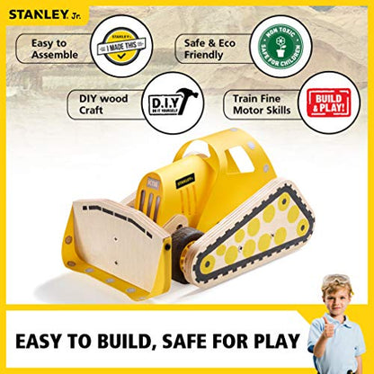 STANLEY Jr. DIY Bulldozer Kit