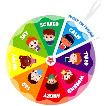 Marspark Feeling Wheels, Educational Learning Activities for Kids - style: Feeling