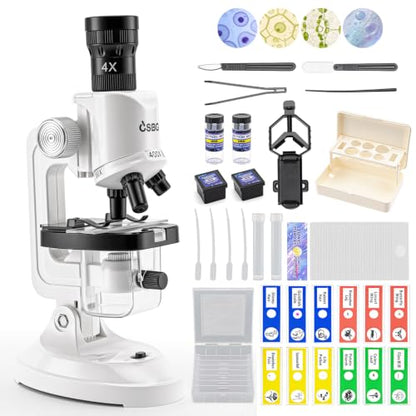 Microscope for Kids,63 PCS Science Kit