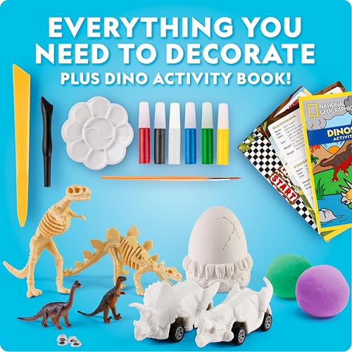 National Geographic Giant Dinosaur Egg Arts and Crafts Activity Kit - style: Dino Activity Kit