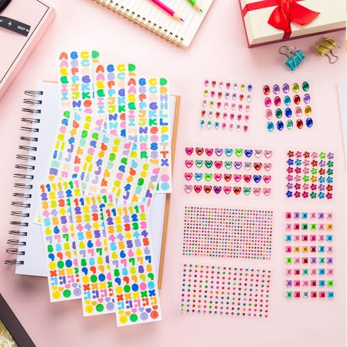 Gold Paper Crowns, Diy Birthday King Crowns Craft to Decorate, Paper Prince Princess Crown Hats for School Classroom - style: 46(30 Crowns+16 Sticker Gems)