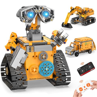 3 in 1 Robot Building Kit Toys for Boys Age 8-12（700Pcs）