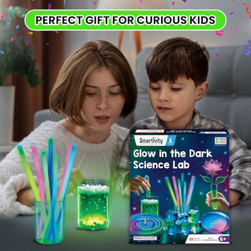 Smartivity Glow Magic Science Kit for Kids 6-12 Years - style: Glow in the Dark Kit