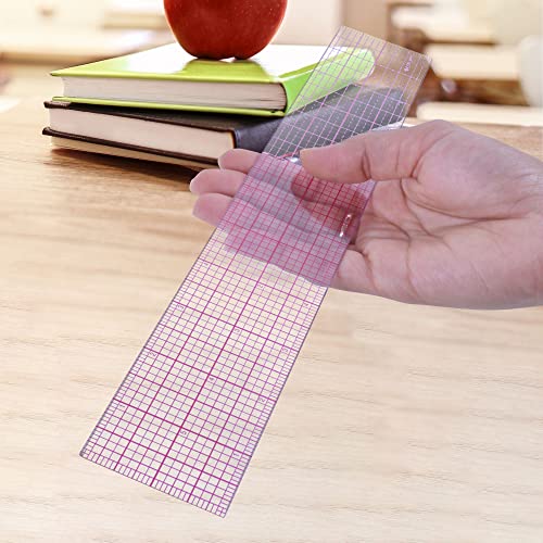Westcott B-70 8ths Graph Beveled Ruler, 12 in - size: 12 inches (Single), style: B-70