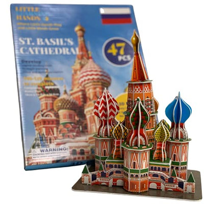 3D Puzzle | 4 Puzzles Pack | Save on Most Famous European Architecture Buildings Model Kits | Best Gift for Kids, Teens and Adults