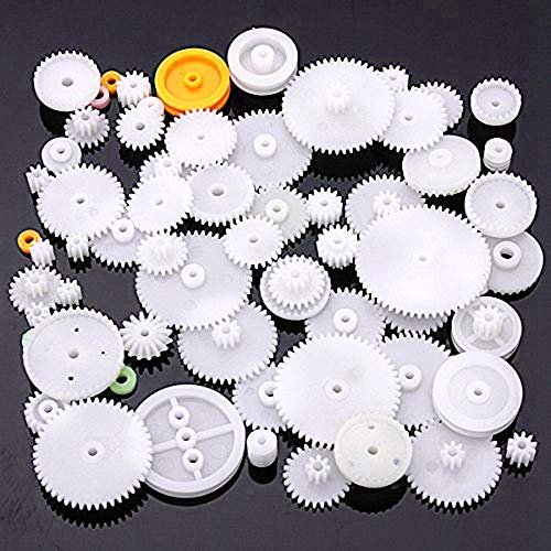 75 Type Plastic Crown Gear Single Double Reduction Gear Worm Gear (Original Version)