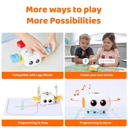 TaleBot Pro Coding Robot for Kids 3-5, Screen-Free STEM Toy