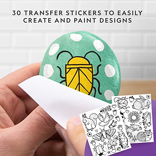 National Geographic Rock Painting Arts and Crafts Activity Kit for Kids - style: Animal Fun
