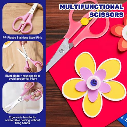 46Pcs Craft Hobby Knife Assortment Kit with Scissors and Tweezers, Precision Knives with #11#16#17 Spare Exacto Blades for Scrapbooking Carving Modeling Crafting