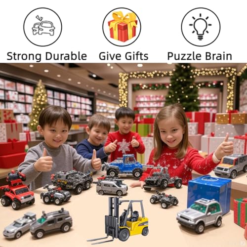 All-Metal Forklift Model 1:50 Die Cast Scale - Highly Detailed Construction Toy, Perfect for Collectors and Display, Durable Alloy Material, Ideal Gift - style: Forklift Truck model