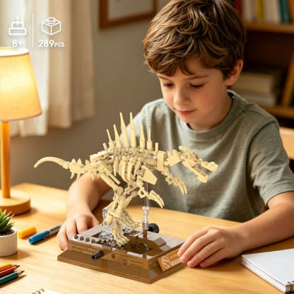 Spinosaurus Dinosaur Fossil Building Set, Mechanical Dino Skeleton Modelxc - color: Spinosaurus