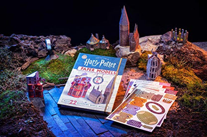 Harry Potter Paper Models - Model Kit for Teens and Adults, Officially Licensed