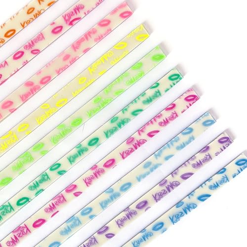 Jtnohx Luminous Origami Star Paper Strips Luminous Origami Kiss 630 Sheets - color: kiss