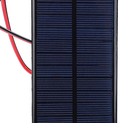 Small Solar Panels, 3 Pcs 6V 1W Polysilicon Solar Cell Charger Module Mini Solar Panels Solar Panel Kit with 30cm Cable for Smart Phone,Small Fans,Monitor,Outdoor Security Camera