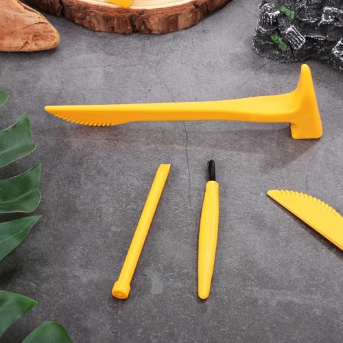 Garneck 10 Sets Dinosaur Digging Tools for Kids Excavation Tool Set
