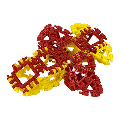 That Hinge Toy 82 Piece Age 7+ STEM Kids Building Toy - Animals + More - style: 82 Pieces Blue + Pink