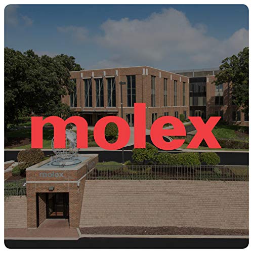 Molex 194130110 Solderless Terminals Kit, Non-Insulated Terminals, 180 Piece Kit, Made in America