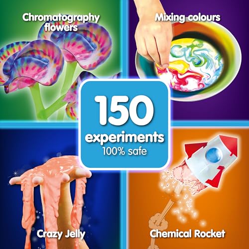 Science4you 150 Science Experiments for Kids Ages 8-12 - Super Science Kits for Kids, Chemistry Set + Stem Toys, Gifts for Boys and Girls Age 8 9 10+ - style: Science Kit age 8-12