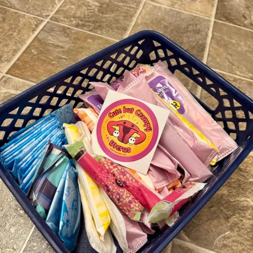 GIANTmicrobes Uterus Gift Set – Includes Uterus Plush Toy, Card and Sticker - size: Gift Set