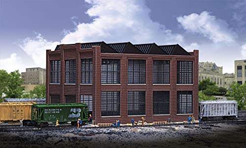 Walthers Cornerstone Series® N Scale Car Shop 7 x 5-1/4 x 4-3/4" - style: Car Shop