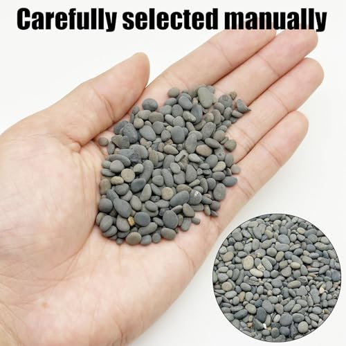 Miniature Rock Basing Kit Miniature Rock Landscape Rocks DIY Terrain Model Kit Basing Kit for Terrain Scenery Landscape Model Railroad Sand Table Material, Gray - color: Gray