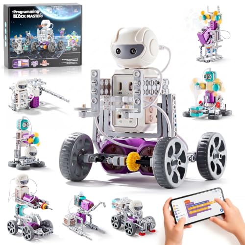 STEM Toys 24-in-1 Circuit Science Experiments Coding Robot for Kids